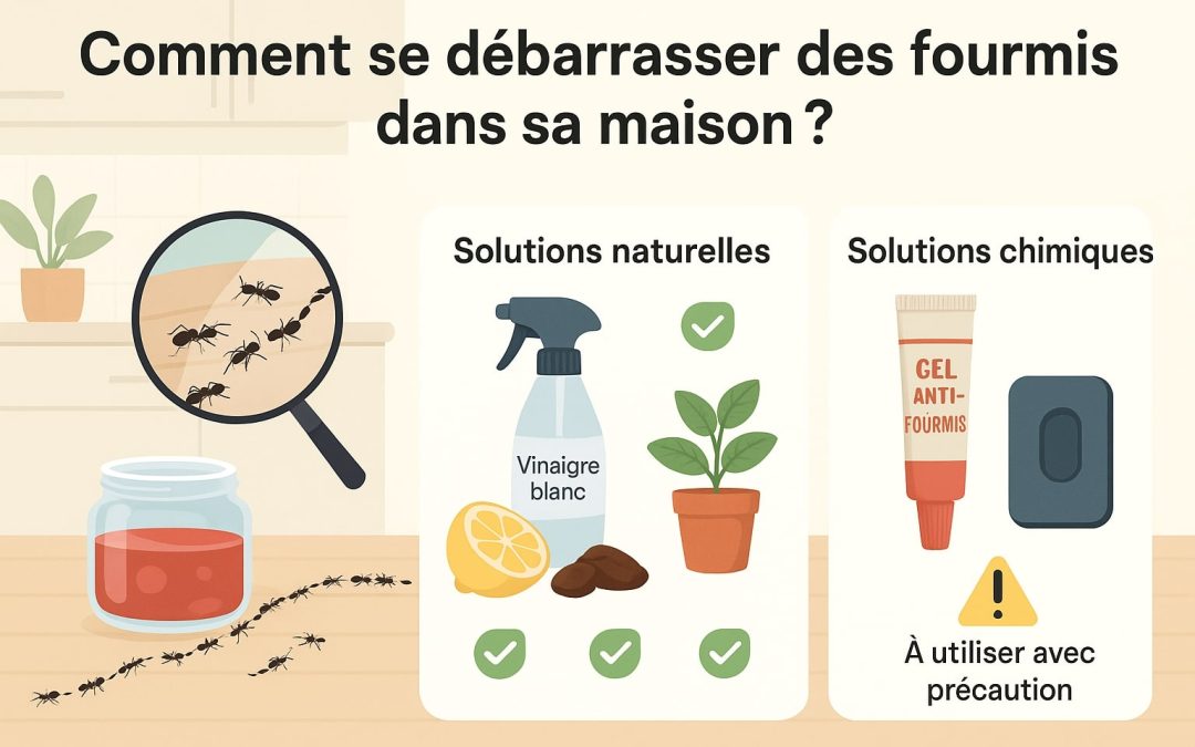 Se débarrasser des fourmis dans sa maison : tout savoir