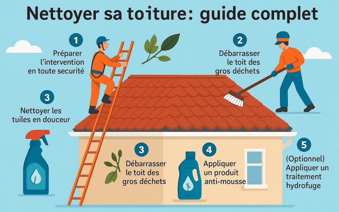 Nettoyer sa toiture comme un pro : guide complet