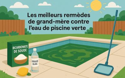 Les meilleurs remèdes de grand-mère contre l’eau de piscine verte