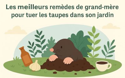 Les meilleurs remèdes de grand-mère pour tuer les taupes dans son jardin