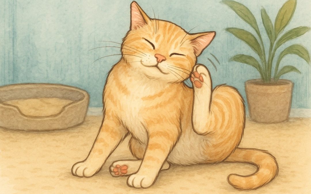 Les meilleurs remèdes de grand-mère contre les démangeaisons chez le chat