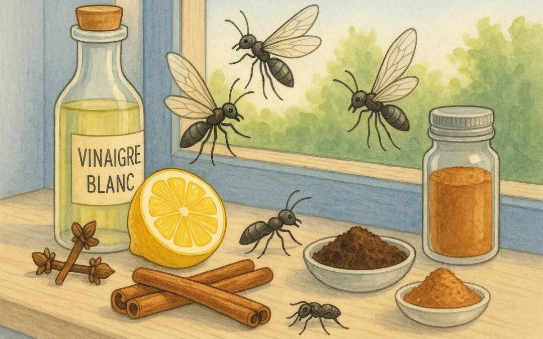 Les meilleurs remèdes de grand-mère contre les fourmis volantes