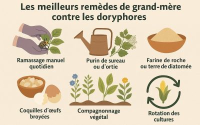 Les meilleurs remèdes de grand-mère contre les doryphores