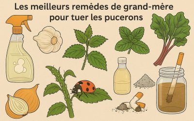 Les meilleurs remèdes de grand-mère pour tuer les pucerons