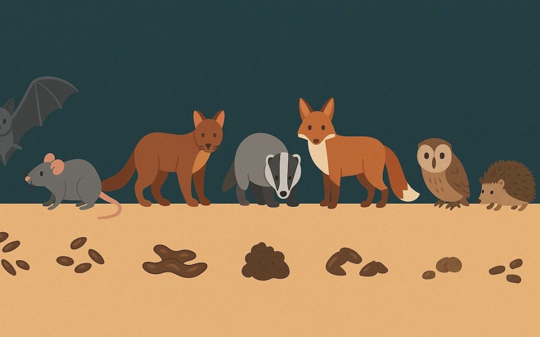 Reconnaître et identifier les crottes d’animaux nocturnes